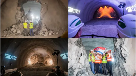Probijen tunel Kozjak: Split će biti 20 kilometara bliže autocesti A1