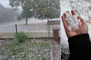 Nevrijeme na području Petrinje, dvorišta prekrio debeli sloj leda: 'Ovo još nismo doživjeli'