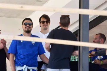 Hrvatski reprezentativac koji ne zna gdje će igrati sljedeće sezone danas gledao dvoboj drugoligaša