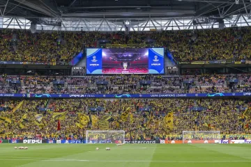 Navijači Borussije na početku drugog poluvremena napraviti šou o kojem bruji svijet