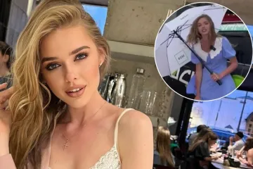 Vjetrić iznenadio lijepu voditeljicu i ispred gledatelja joj otkrio gaćice