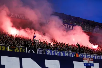 BBB uoči početka nove sezone transparentom ispod zapadne tribine Maksimira poslali jasnu poruku