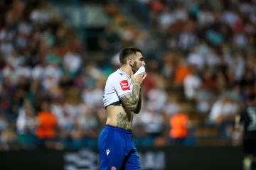 Zvijezda Hajduka ljutito bacila bočicu nakon izmjene u Koprivnici: 'Napravio je to s razlogom'