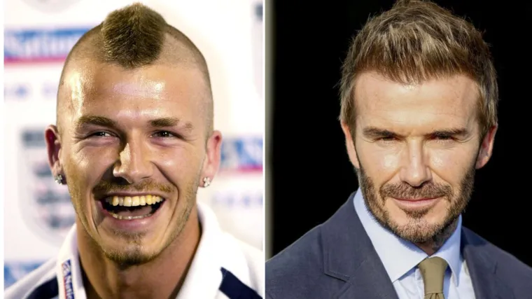 Od buntovnog klinca do uglađenog frajera: David Beckham vi&scaron;e ne nalikuje sebi s početka karijere