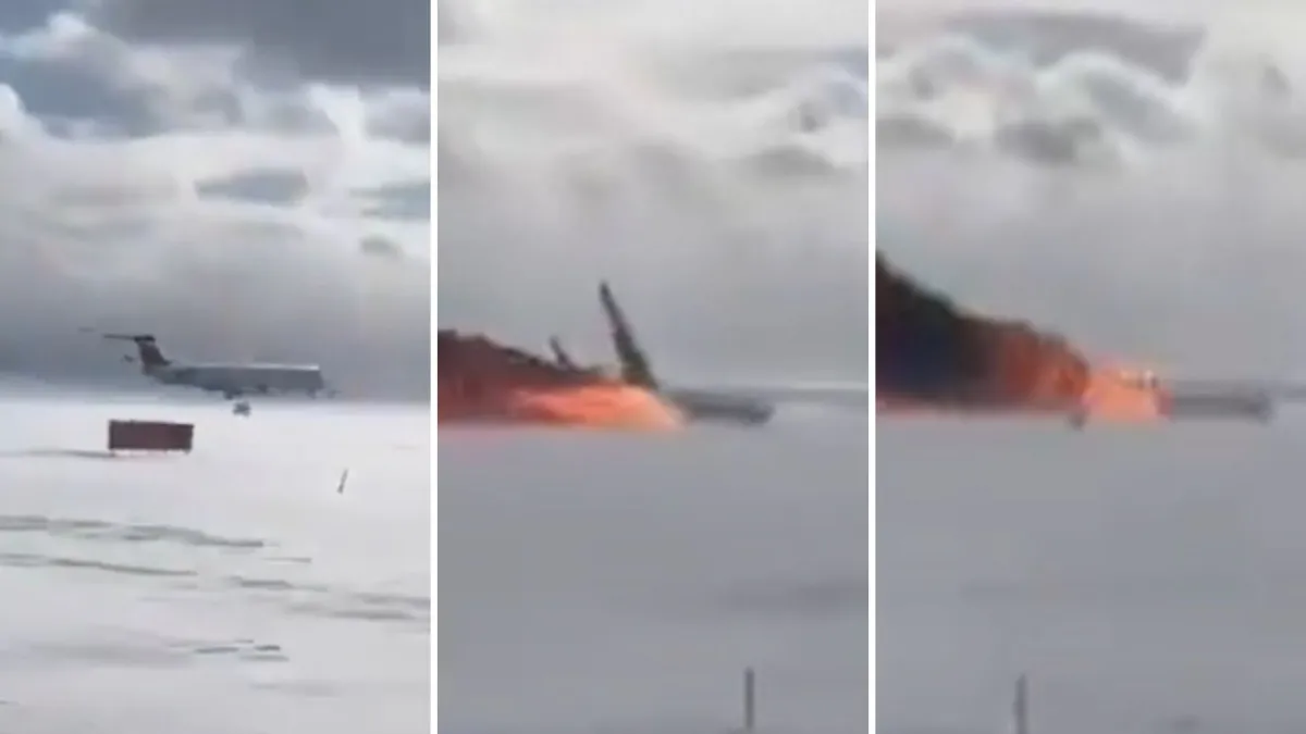 Pojavila se snimka pada aviona u Torontu, u sekundi se okrenuo naopačke ...