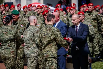 Mladi pauci prisegnuli na godišnjicu legendarne brigade, Anušić: 'Kreće vojno osposobljavanje'