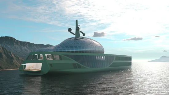 Dizajn budućnosti: Jahta inspirirana detaljem iz prirode u utrci za prestižnu nagradu