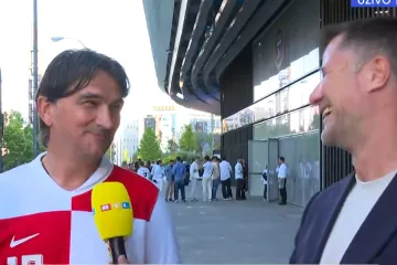 Dalić s oproštaja Modrića: 'Prelijepo je danas biti Hrvat u Madridu, siguran sam da će nas Luka voditi i u SAD-u'