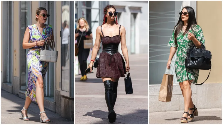 U kratkim haljinama pokazale noge, a korzetom istaknule struk: Riječanke imaju stila
