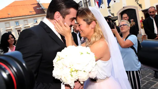 Plakala od sreće: Antonija Blaće nije skrivala emocije na svom vjenčanju