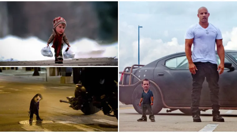 Zavirite u ove urnebesne fotografije filmskih zvijezda veličine palčića: Nasmijat ćete se do suza