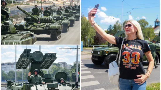 Te&scaron;ka ma&scaron;inerija Hrvatske vojske na ulicama Zagreba: Pogledajte tko se pojavio od faca