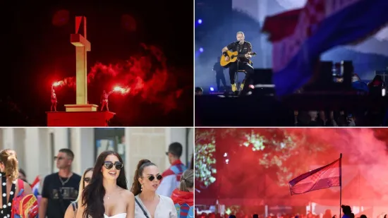 TOP 100 fotografija iz Sinja! Uhićeni, ka&scaron;njenje koncerta i Thompson: 'Jugoslavija je mrtva!'