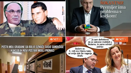 Plenković ima 'problema' s kockom, a u Srbiji pokazali čime raspolažu: Ovako vas je Mareković nasmijavao u rujnu