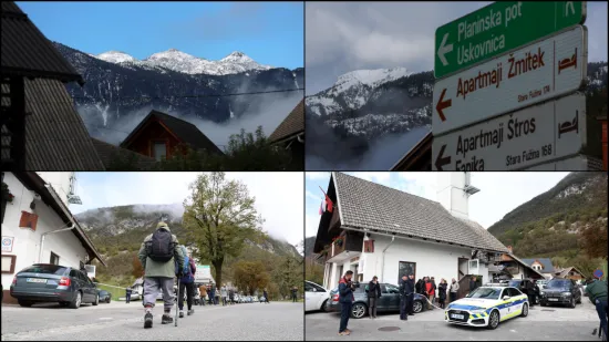 Spušteni pogledi planinara, policija na svakom koraku: Ovo je mjesto stravične tragedije