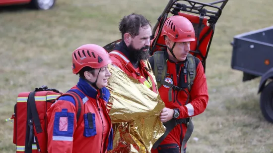 Dramatični prizori spašavanja na istoku Hrvatske: Požar na brodu, dim i panika
