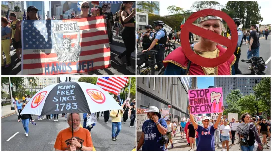 Pogledajte što je sedam milijuna ljudi poručilo Donaldu Trumpu na prosvjedima diljem zemlje