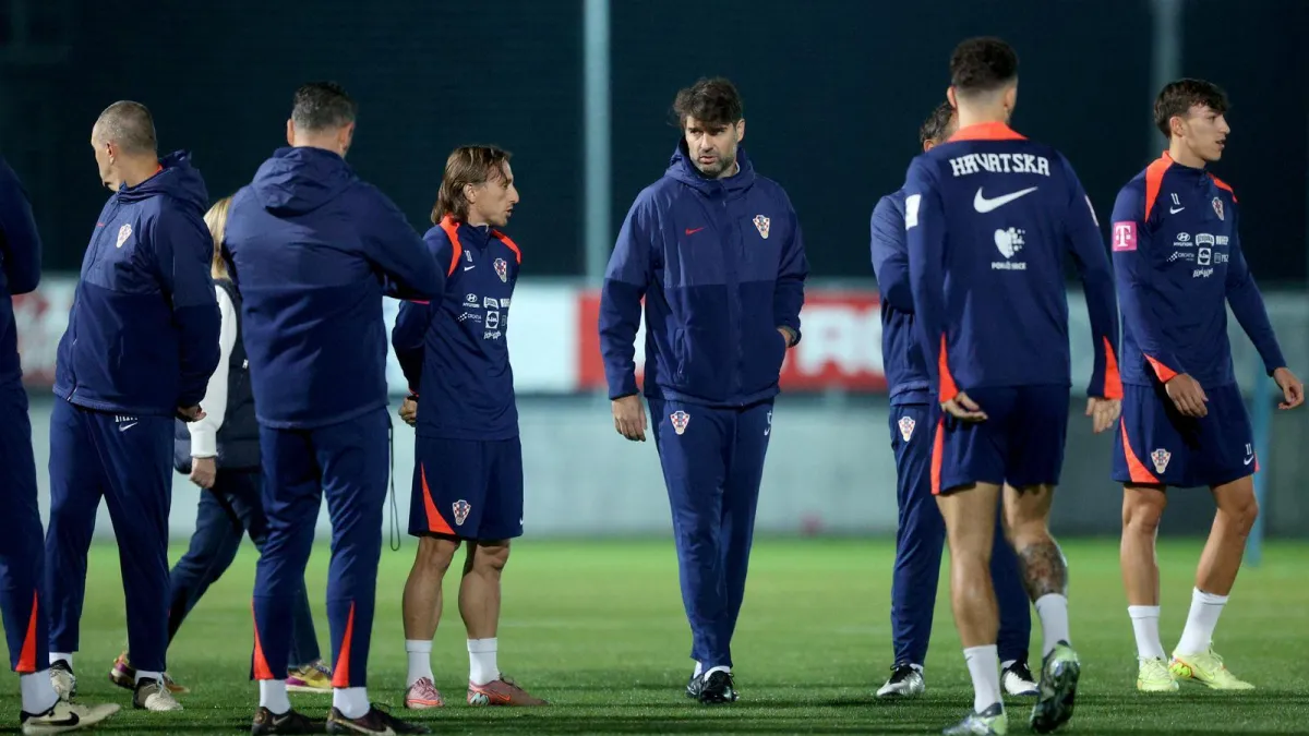 Na prvom treningu Hrvatske pojavili se gosti koji su osvojili srca reprezentativaca