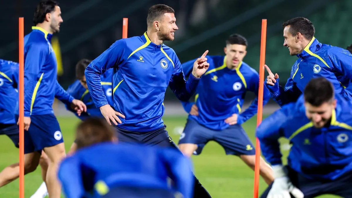 Nepozvani gosti na treningu Bosne i Hercegovine: Pazite tko je gledao Džeku i ekipu