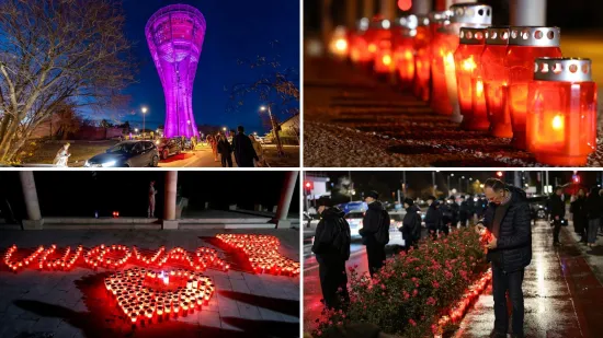 Dirljivi prizori diljem Hrvatske: Lampioni u obliku srca u spomen žrtava Vukovara i Škabrnje