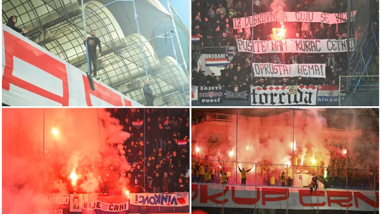 U Podgorici se spominjale 'ustaše' i 'četnici', Hrvate zamijenili s reprezentacijom Srbije!?