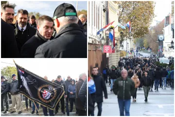 Prizori iz zraka od kojih prolaze trnci: Brat Nicoliera u Koloni sjećanja, pogledajte tko je još sve došao