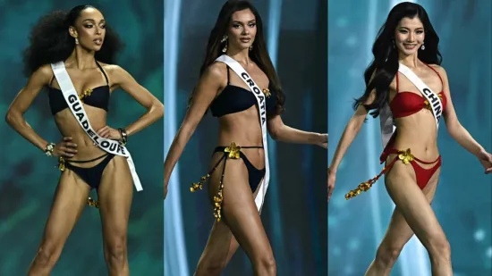 Ovo se čekalo cijelu noć: TOP 30 Miss Universe prošetale u blistavim bikinijima