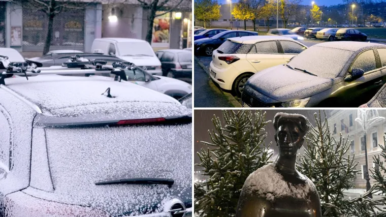 Zabijelilo se! Prvi snijeg diljem zemlje, stvara se idila, vozači jutros imaju posla