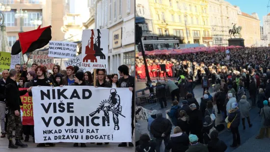 Pogledajte prizore s antifašističkih marševa: Tisuće u srcu Zagreba, krcata je i Rijeka