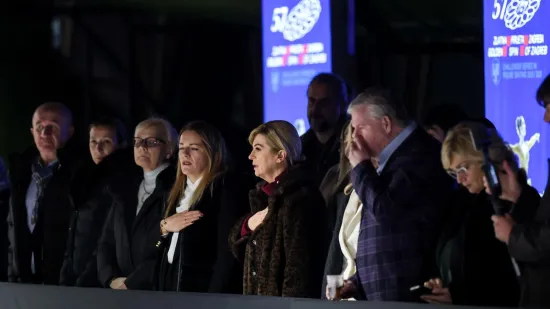 Jeste li vidjeli s kime je Kolinda 'uhvaćena' na Zlatnoj pirueti? Dugo nisu snimljeni zajedno