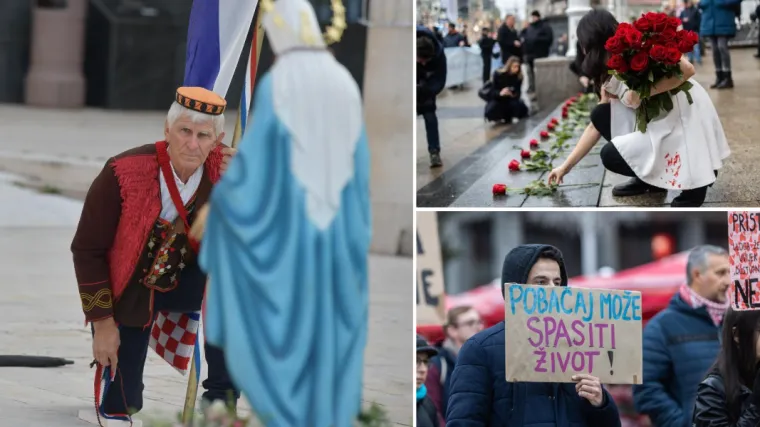 Molitelji se okupili u Zagrebu, stigli i prosvjednici: Održana posljednja Tiha misa