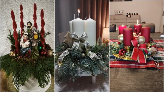 Blagdanski čarolija u vašim domovima: Pogledajte najljepše adventske vijence naših čitatelja