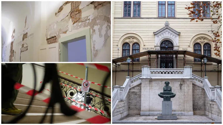 S dvije godine ka&scaron;njenja kreće obnova Pravnog fakulteta: Pogledajte &scaron;tetu od potresa