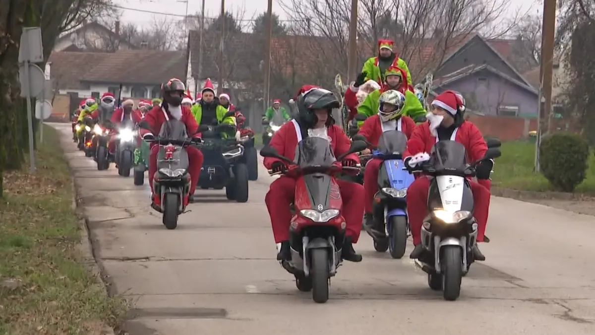 Motomrazovi donijeli osmijehe koji vrijede više od darova: 'Svima nam srce zaigra'