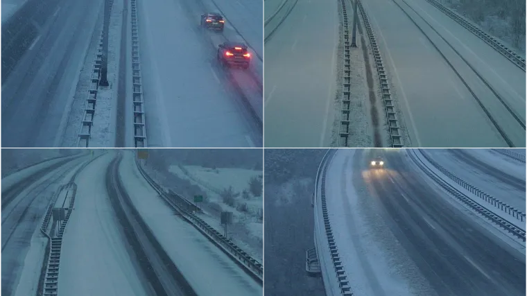 Prve pahulje zabijelile dijelove Hrvatske, ali i stvorile kaos na cestama: Stiže bijeli Božić!