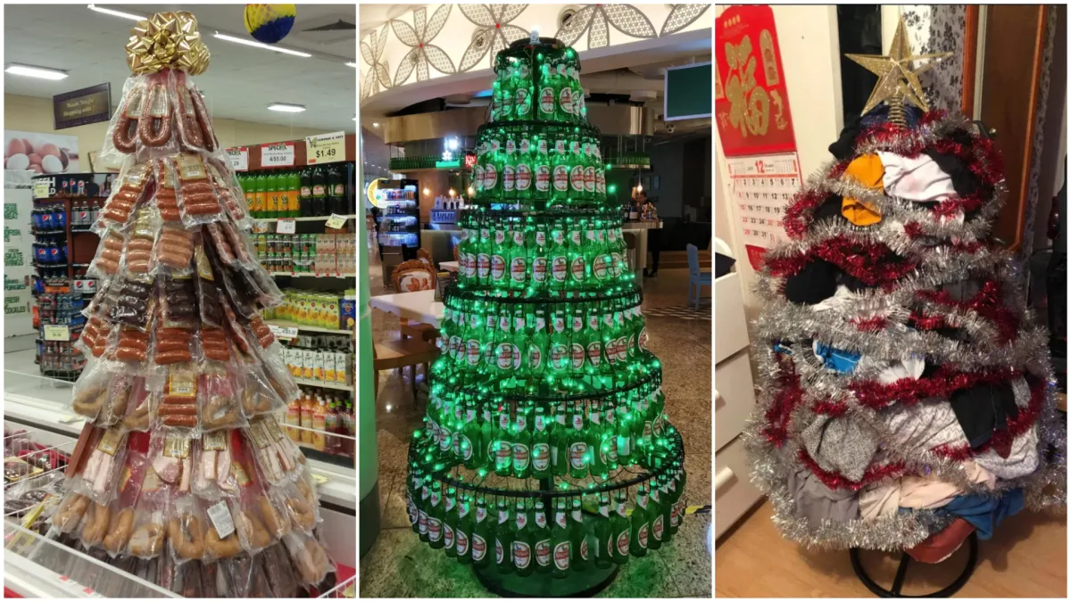 Od prljavog rublja do pivskih boca: Evo od čega sve ljudi slažu jelke, neke su baš bizarne