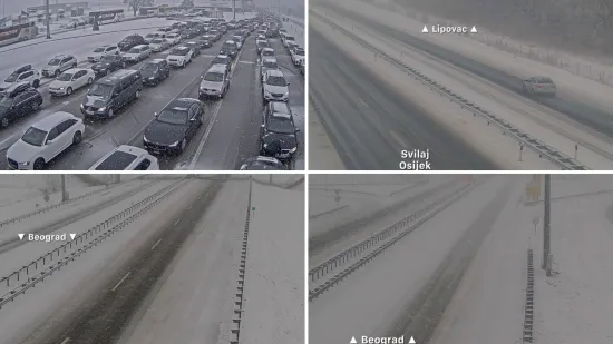 Pogledajte nevjerojatne prizore: Snijeg diljem zemlje, upozorenje zbog dvije nesreće!