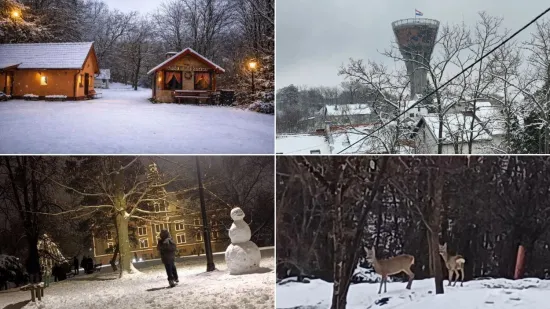 Idilični prizori diljem Hrvatske: Je li snijeg stigao i u va&scaron; kraj?