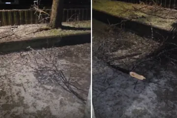 DHMZ digao stupanj upozorenja! U Zagrebu iskliznuli tramvaji, u Kninu opasna pojava lomi stabla