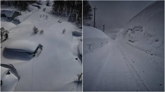 Ako mislite da snijeg nama stvara probleme, čekajte da vidite kako ovdje žive: I to im normalno!