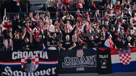 Kult reprezentacije: Hannover je vidio i koreografiju hrvatskih navijača na tribinama