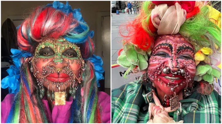 Nekoć predivna medicinska sestra prekrila se s 20 tisuća piercinga! Evo kako je izgledala prije