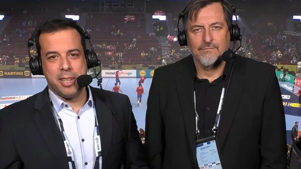 Vlado Šola uoči Švicarske s komentatorske pozicije Kép