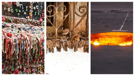 Od mjesta prepunog &scaron;takorima do vrata pakla: Ovo su najčudnije turističke destinacije na svijetu