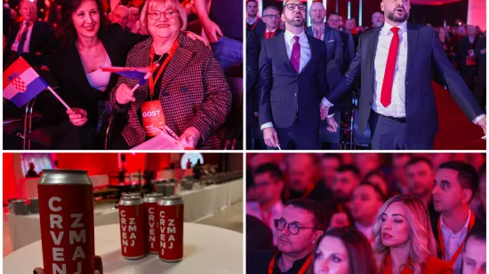 Dalija puca od sreće, Toma&scaron;ević i Hajda&scaron; zagrljeni: Svu pažnju ipak je ukrao 'Crveni zmaj'!