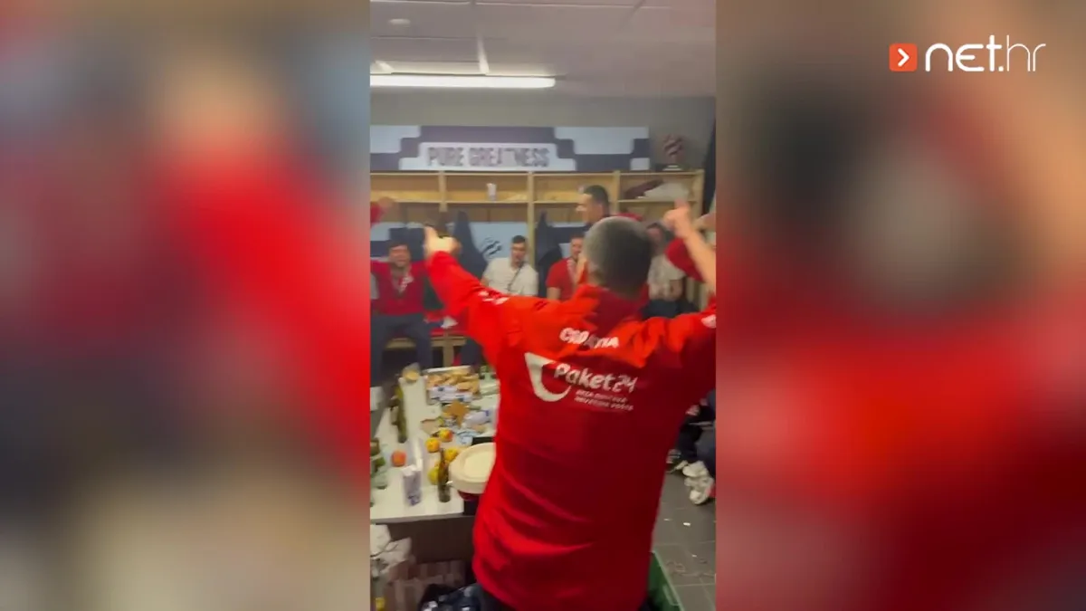 Pjesma trešti, emocije ključaju: Ovako su rukometaši slavili broncu iza zatvorenih vrata Kép