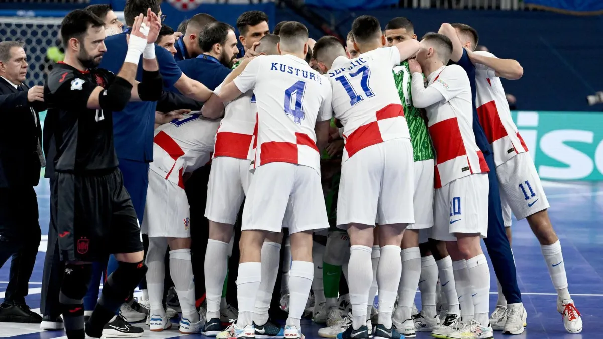 Evo kad i gdje gledati Hrvatska - Francuska za broncu na Euru u futsalu Kép