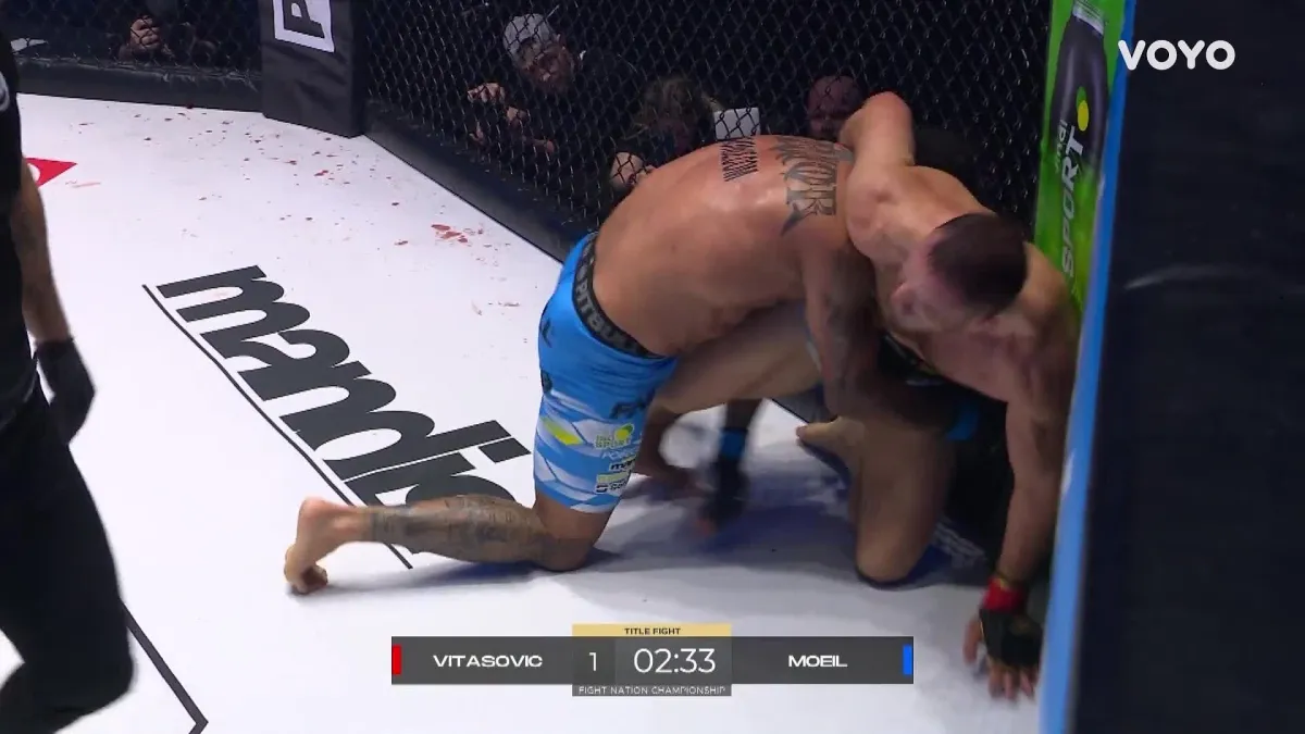 Hatef drži Vitasovića pod kontrolom, ali reakcija hrvatskog prvaka oduševila publiku Kép