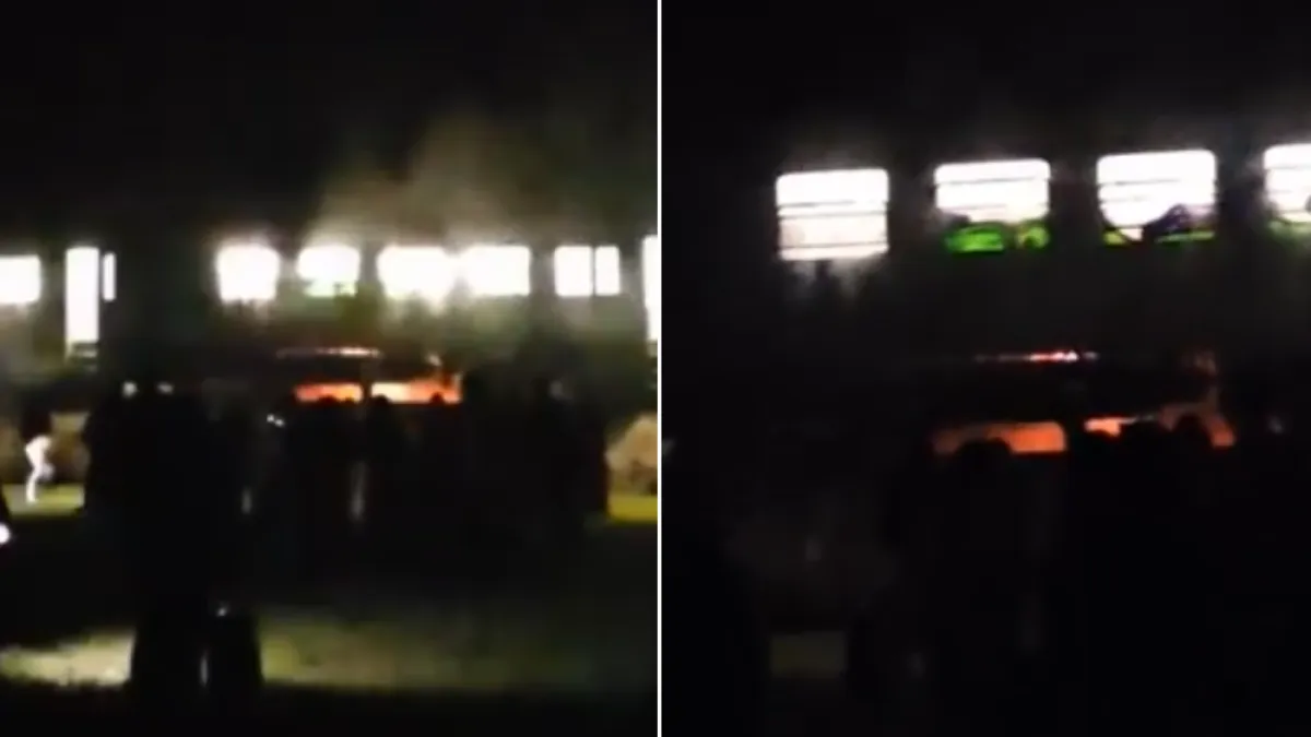 Drama na tračnicama kod Osijeka: Iz zapaljenog vlaka evakuirano 100 putnika