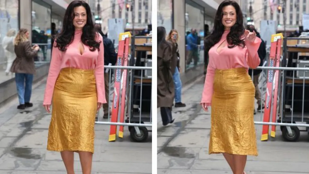 Slavna manekenka Ashley Graham oduševila stilom Kép